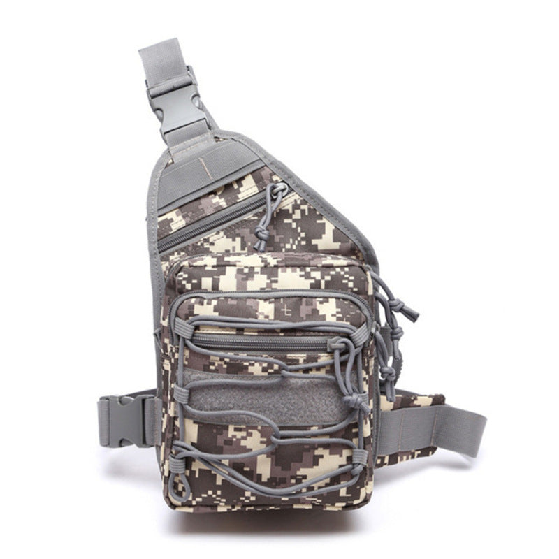 Tactical Concealed Carry Shoulder Bag – Crossbody Chest Pack with Quick Access Gun Holster, Small Sling Backpack for Pistol