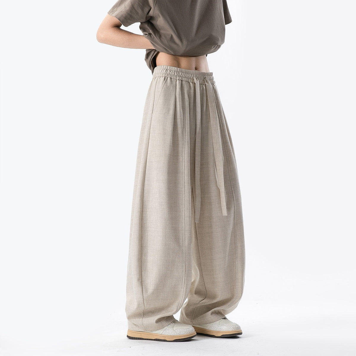 Men's Lightweight Breathable Straight Loose Casual Pants