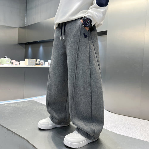 Boys Casual Loose Fit Athletic Sweatpants