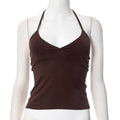 Women's Y2K neck hanging hot girl base vest top