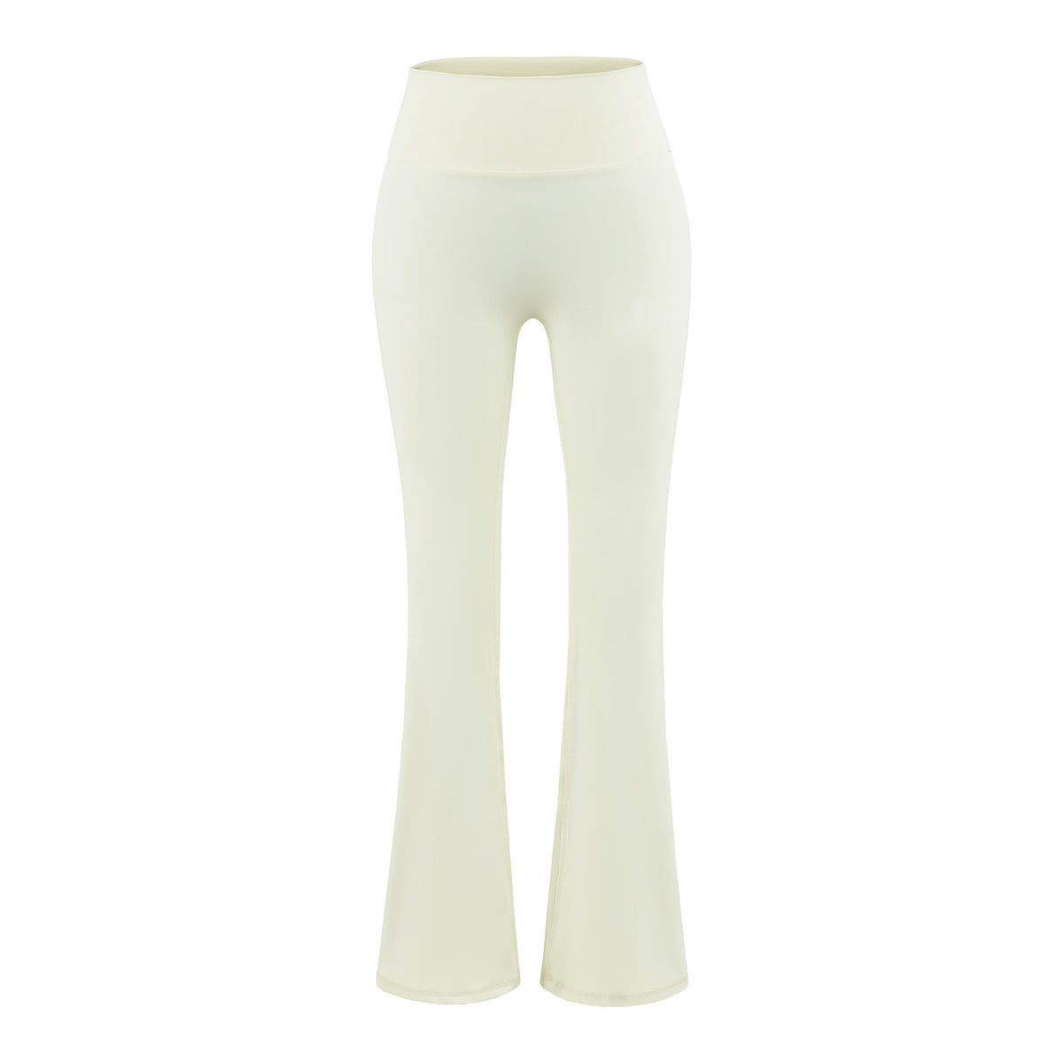 Tummy-Control Flared Pants for Women, Lightweight Breathable High-Waisted Yoga Bottoms