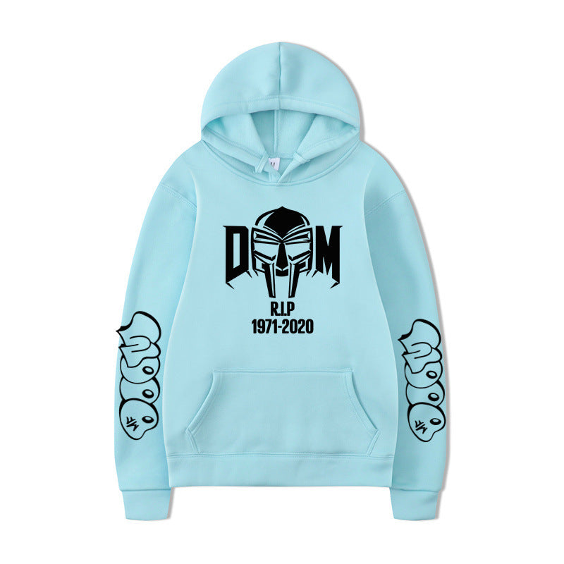 Sudadera con capucha de rapero Mf Doom para hombre Hoodie