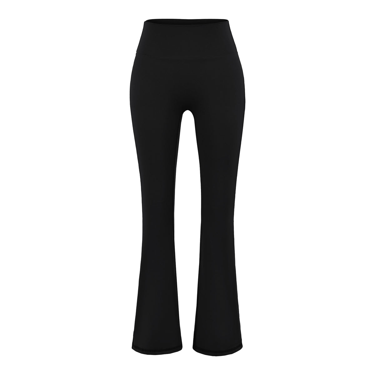 Tummy-Control Flared Pants for Women, Lightweight Breathable High-Waisted Yoga Bottoms