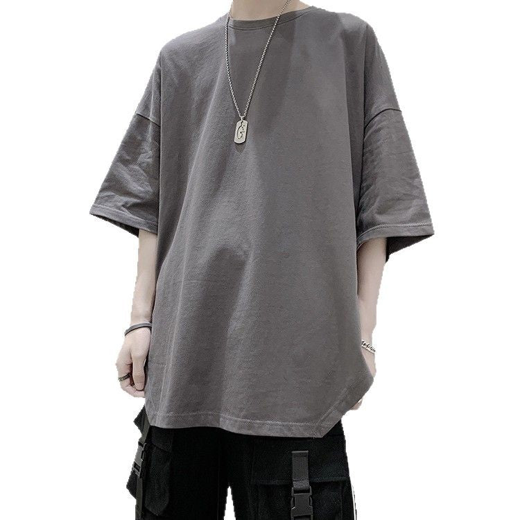 Split loose casual versatile T-shirt