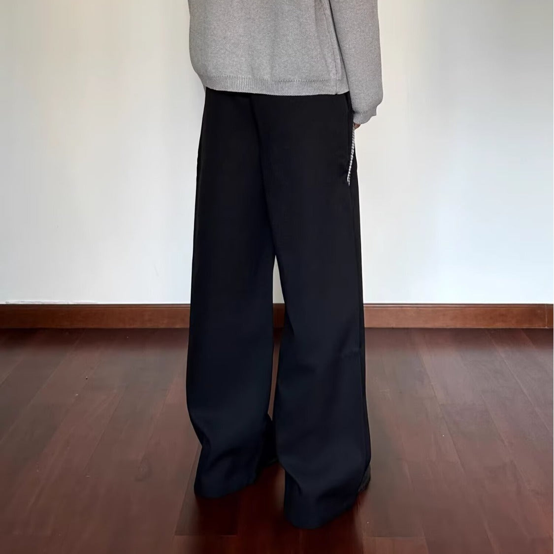 Casual Trousers Trendy Loose Versatile Straight Leg Wide Leg Pants