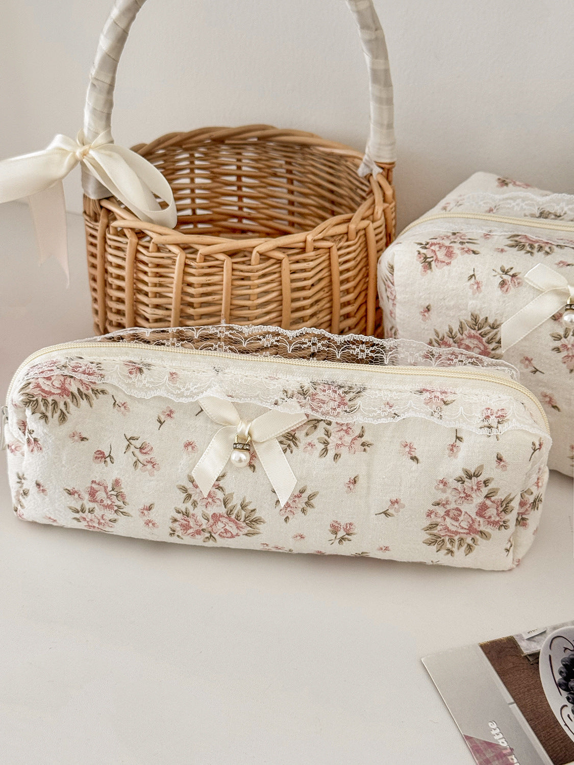 Vintage Lace Pencil Case