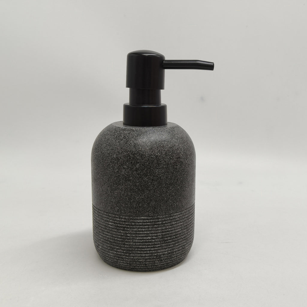 Stone Texture Bathroom Set with Lotion and Soap Dispenser Bottles for Home Hotel