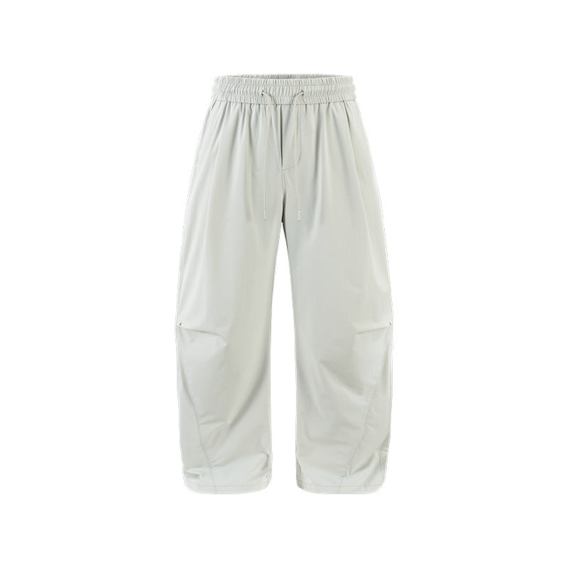 Loose elastic waisted pants