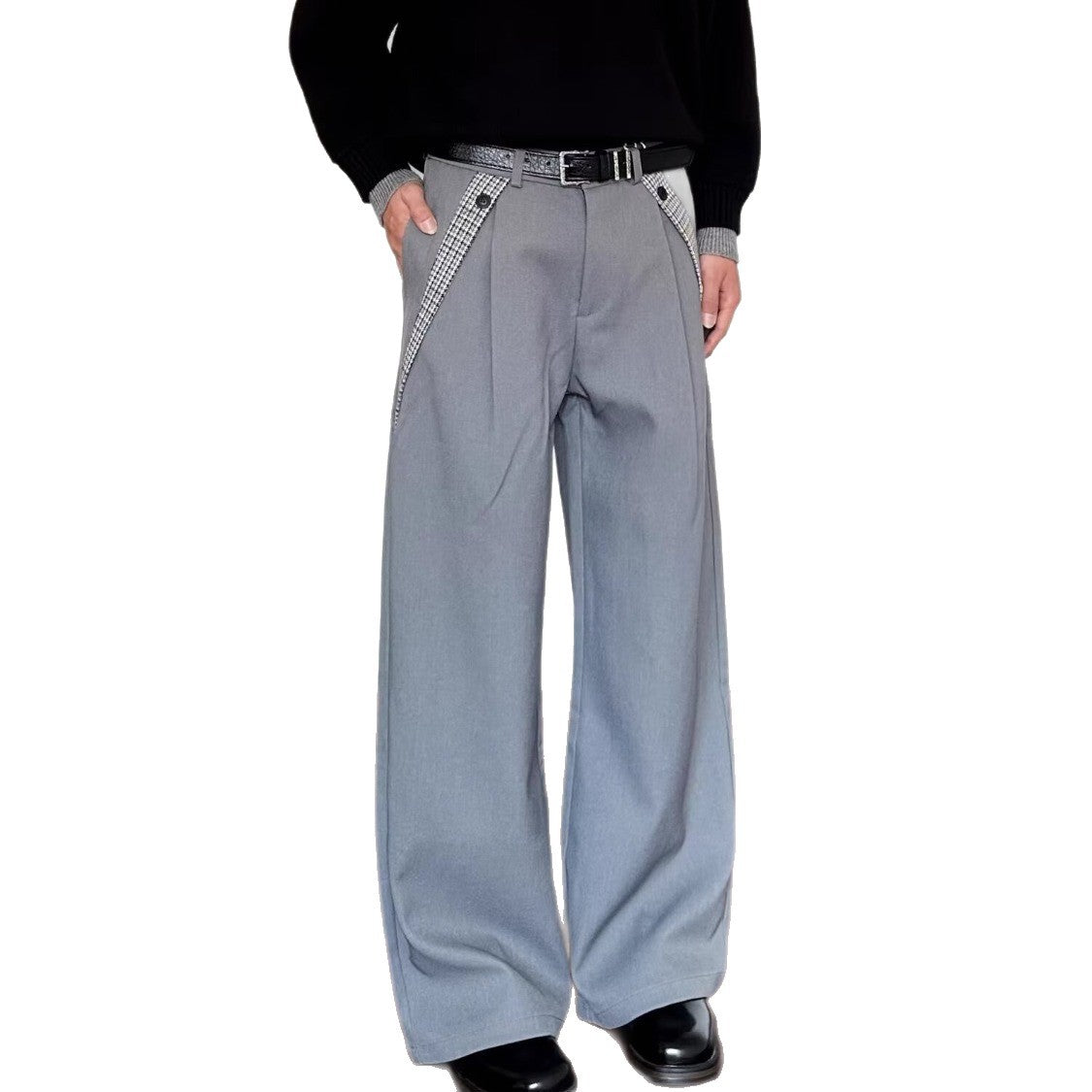 Casual Trousers Trendy Loose Versatile Straight Leg Wide Leg Pants