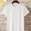 Children's Short Sleeve T-Shirt Pure Cotton Baby Clothing Unisex Blank T-Shirt Undershirt Summer
