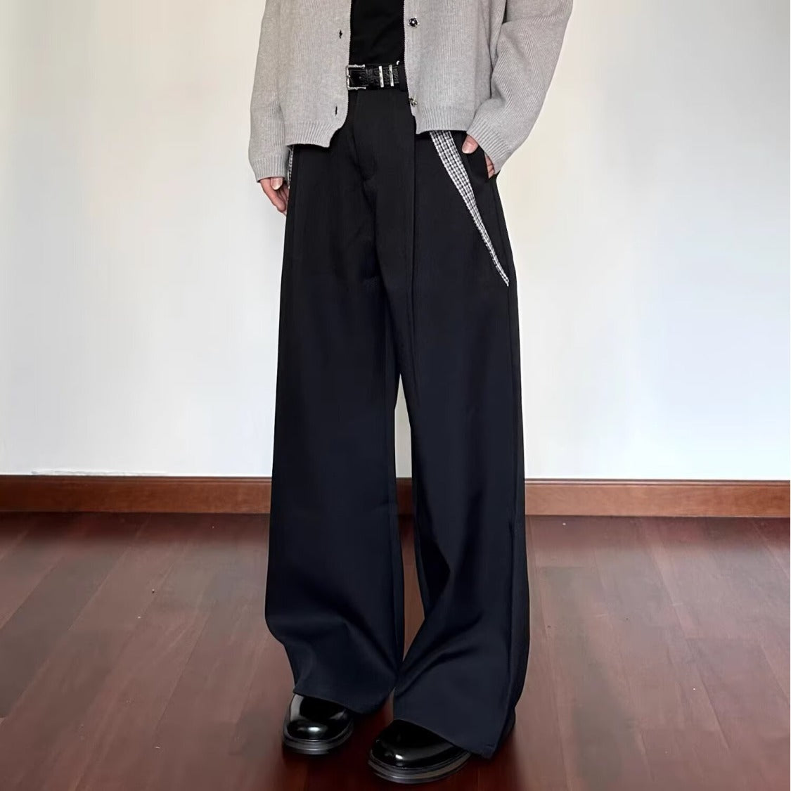 Casual Trousers Trendy Loose Versatile Straight Leg Wide Leg Pants