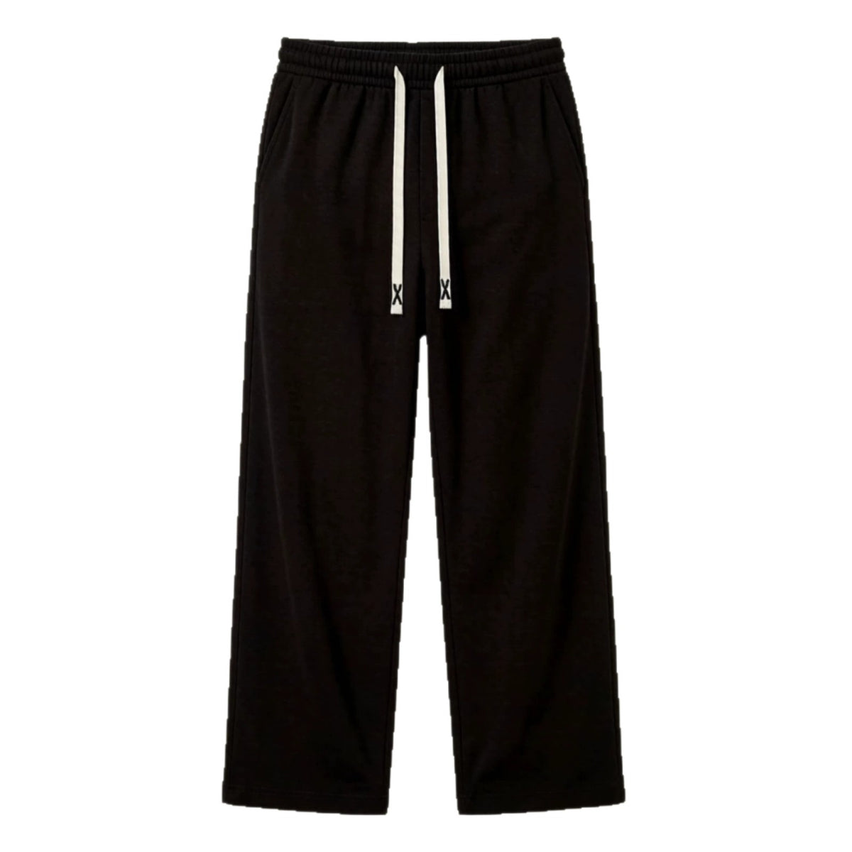 Men's Vintage  Wide Leg Sweatpants Loose Drape Floor Length Casual Pants