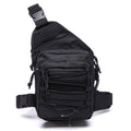 Tactical Concealed Carry Shoulder Bag – Crossbody Chest Pack with Quick Access Gun Holster, Small Sling Backpack for Pistol