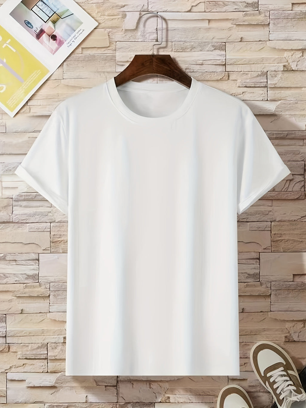 Children's Short Sleeve T-Shirt Pure Cotton Baby Clothing Unisex Blank T-Shirt Undershirt Summer