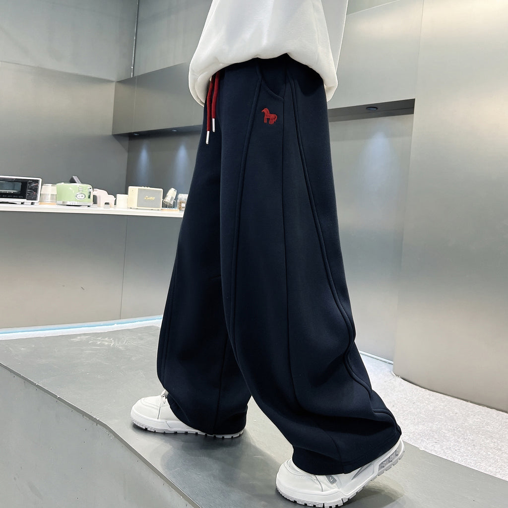 Boys Casual Loose Fit Athletic Sweatpants