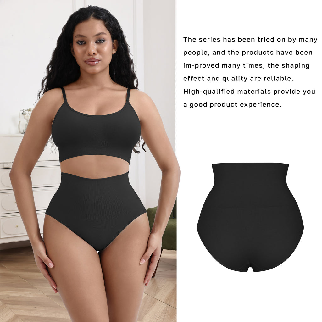 Control Seamless Shapewear Thong Butt Lifting Body Shaping Pants for Women