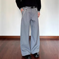 Casual Trousers Trendy Loose Versatile Straight Leg Wide Leg Pants