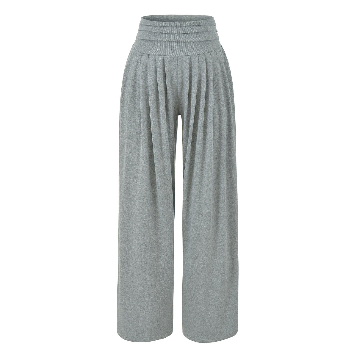 Women's Crop Racerback Button Vest &amp; Drape Wide Leg Pants Two Piece Set