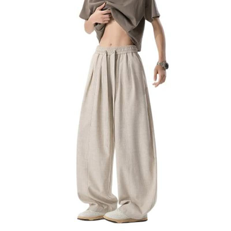 Men's Lightweight Breathable Straight Loose Casual Pants