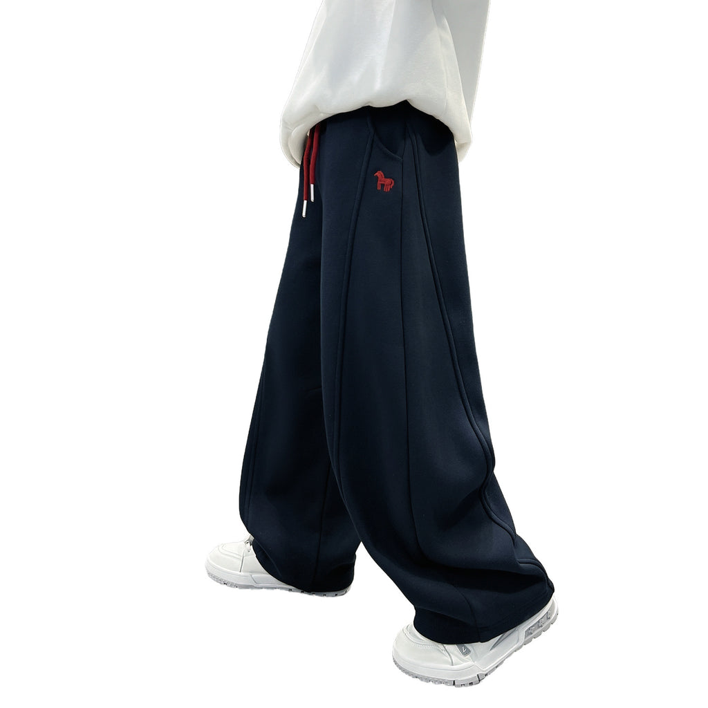 Boys Casual Loose Fit Athletic Sweatpants