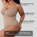 Women's Body Shaping Support Hip Lift Open Crotch Reinforced Version Strap Bodysuit