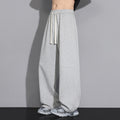 Men's Casual Solid Color Loose Straight Leg Sweatpants