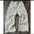 Casual Striped Fleece Lined Elastic Waist Drawstring Sweatpants