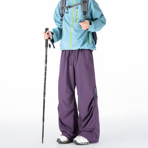 Casual Pants Men Cargo Trousers Loose Straight Leg Workwear Pants Male Long Trousers