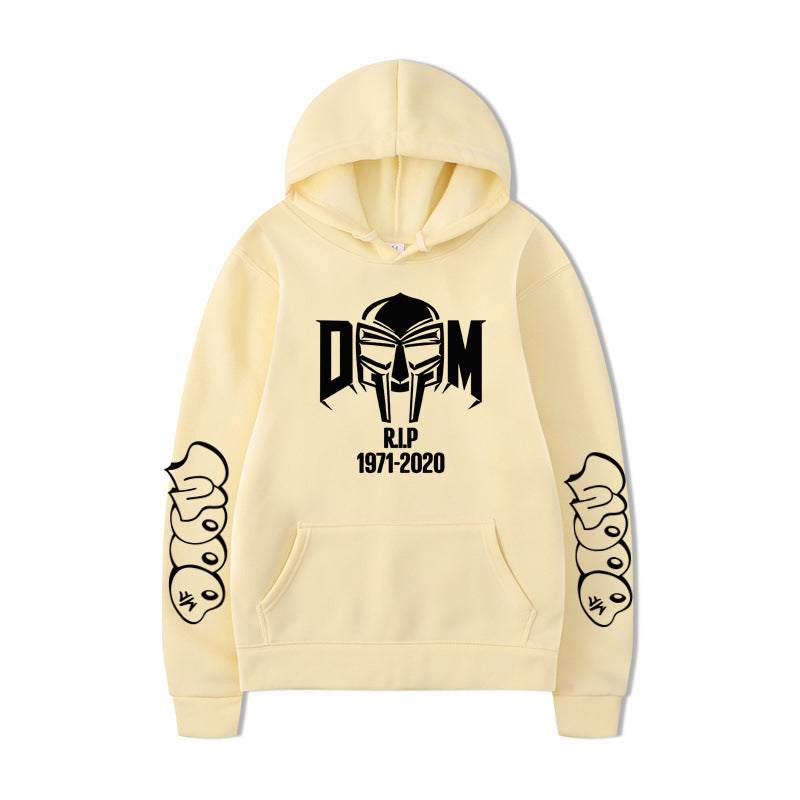 Sudadera con capucha de rapero Mf Doom para hombre Hoodie